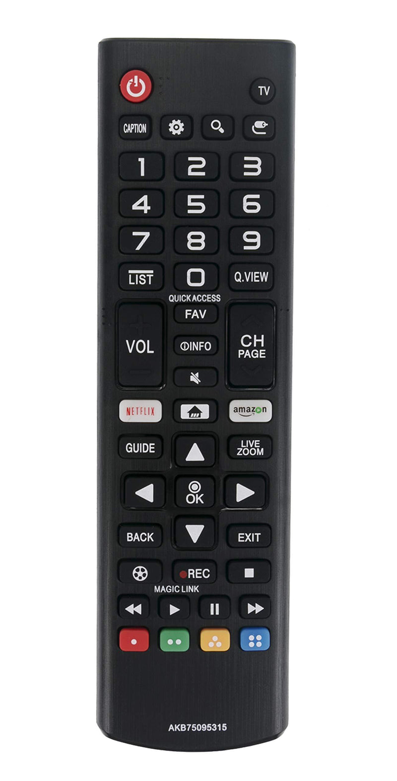 New AKB75095315 Replace Remote fit for LG Smart TV 32LJ600B 43LJ5500 43LJ5550 49LJ5500 49LJ5550 55LJ5550 55LJ5500 43LK5750PUA 55SK8050PUA 65UK7700PUD 75UK6570PUB OLED65C8AUA OLED65C8PUA AN-MR18BA