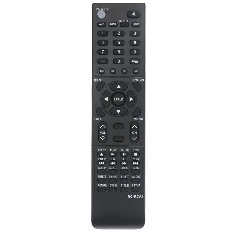 RC-RCA1 Replace Remote for RCA 26LA30RQD 32LA30 32LA30RQ WD12143 WD12372 WD11392 46LB45RQ LED39B45RQ LED42C45RQ LED46A55R120Q 42PA30RQ RE20QP80