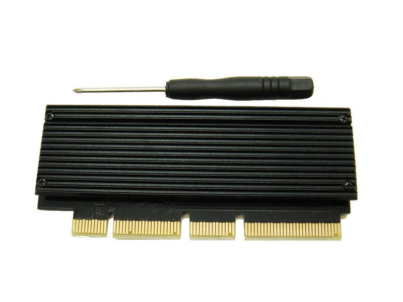 Sintech NVME PCIe,M.2(NGFF) M Key SSD to PCI-e X4 X16 Adapter Card with Heatsink,Compatible for Samsung 960 970 EVO PCIe 16X