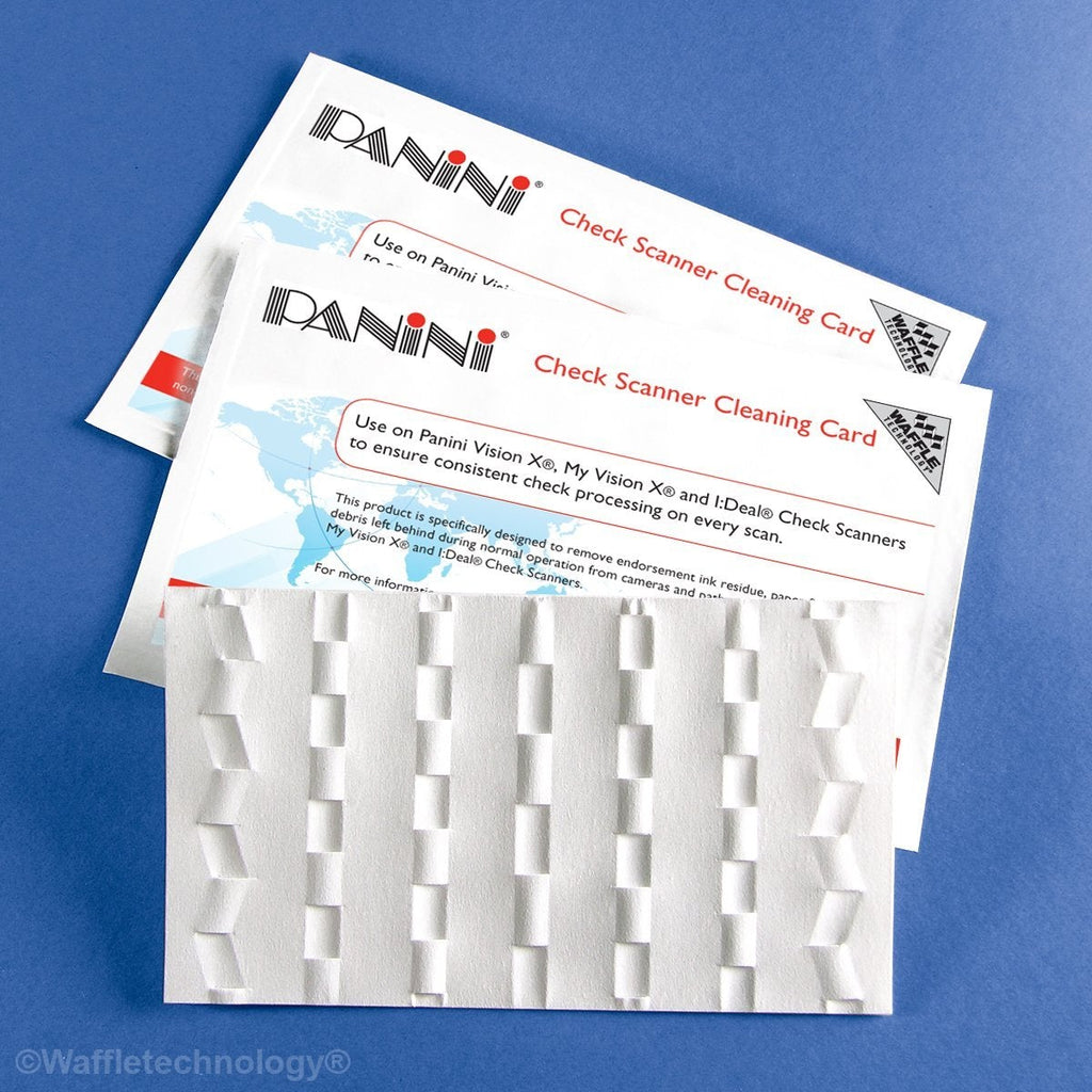 Panini Check Scanner Cleaning Cards (30) 30