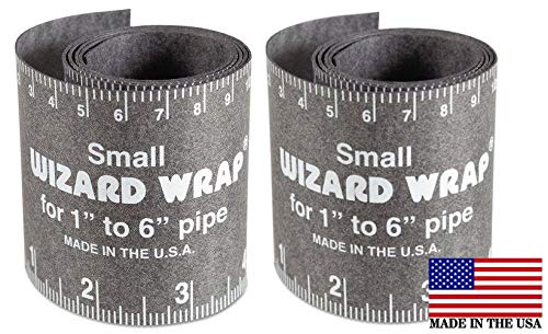 2 EACH Flange Wizard WW-16 Small Wrap 30” Long x 2-5/8” Wide For Pipe 1” to 6” Diameter 1 set