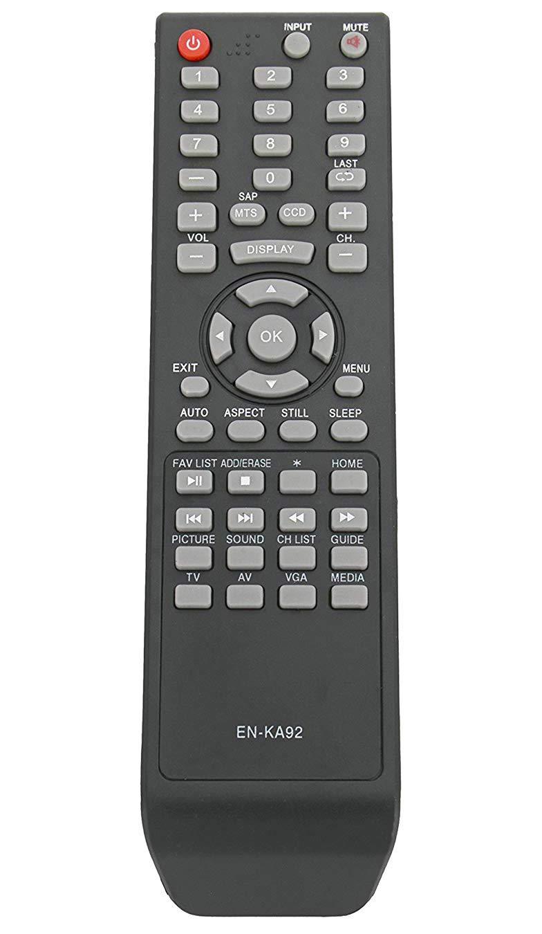 ALLIMITY EN-KA92 Replaced Remote Control Fit for HISENSE LED HDTV 32D37 32H3B1 32H3B2 32H3C 32H3E 32H5FC 32H320D/H3D 32H320DH3D 40H3B 40H3E 40H3EC 43H320D/H3D 43H320DH3D