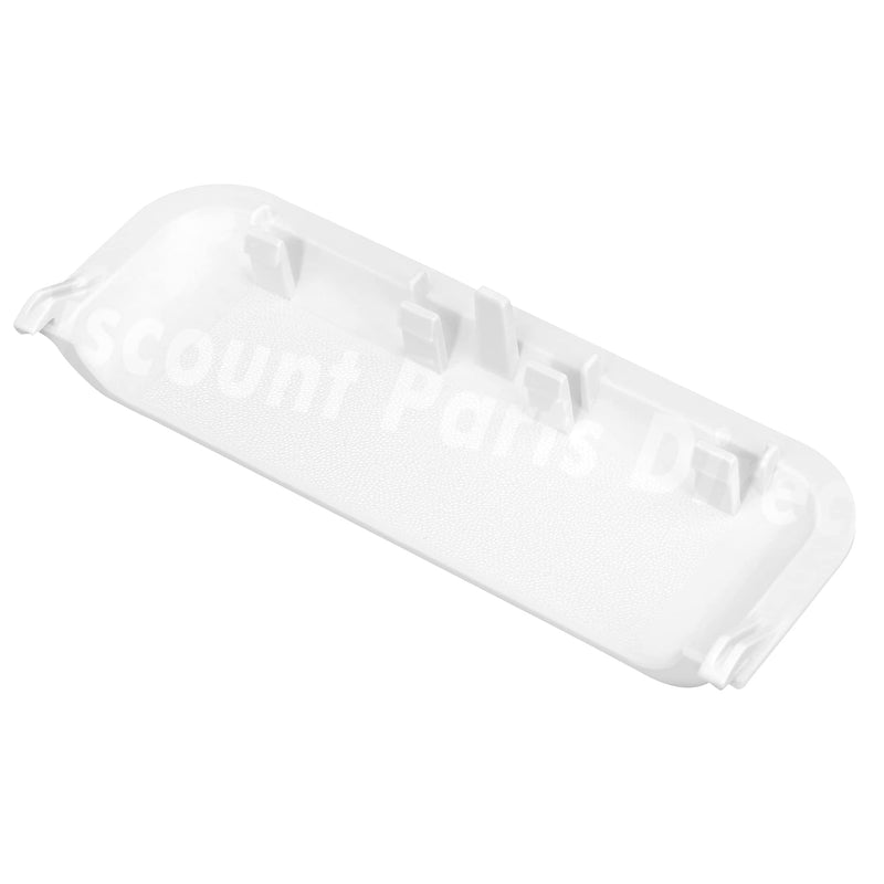 W10861225 Dryer Door Handle Replacement for Whirlpool Amana Crosley Kenmore Roper Appliance Dryer, Replaces AP5999398 PS11731583 W10861225VP White