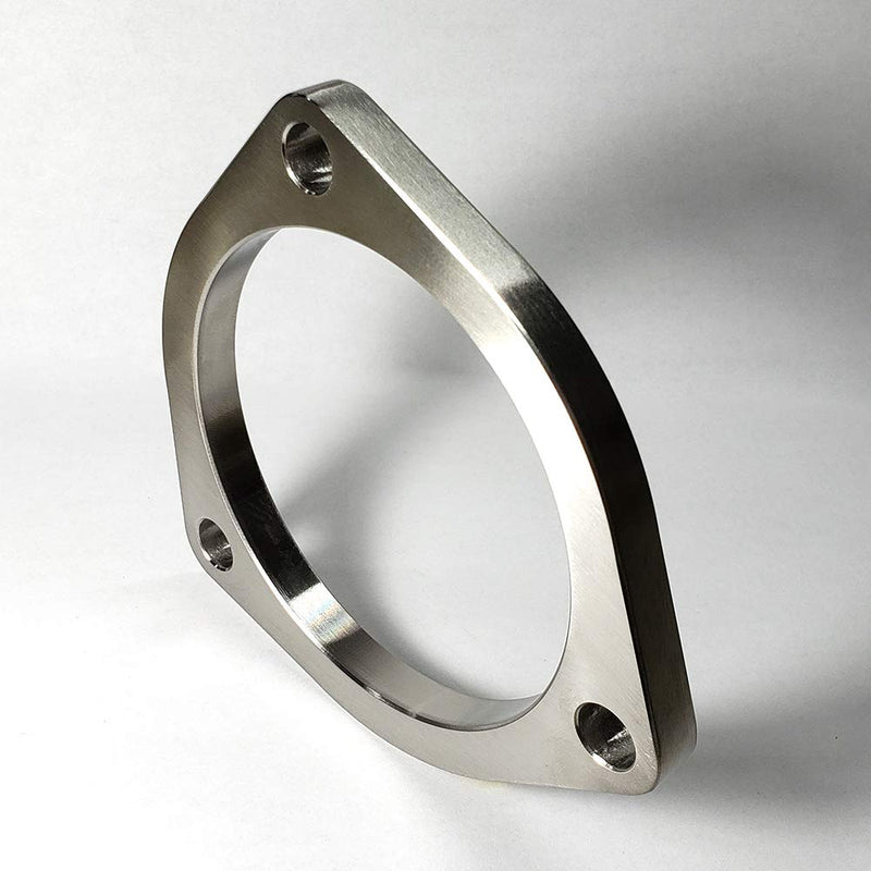 3.5" 3 Bolt Stainless Steel Exhaust Flange SS304 - Stainless Bros 3.5"