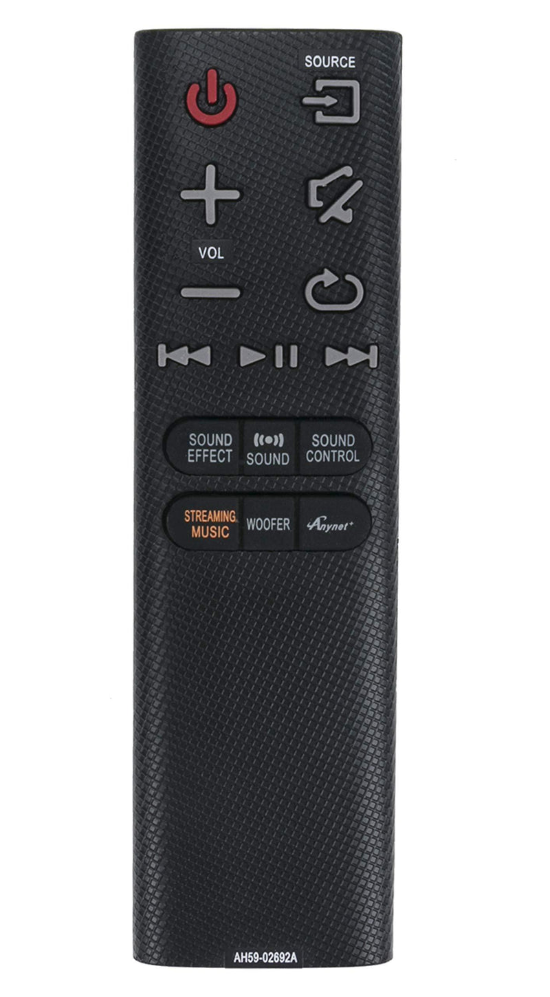 New AH59-02692A Replaced Remote Fit for Samsung Soundbar HW-J7500 HW-J7501 HW-J8500 HW-J8501 HW-J650 HW-J651 HW-J6500 HW-J6501 HW-J8500R HW-J8501R HW-J6501R HW-J6500R HW-J7500R HW-J7501R HW-J8501/XA