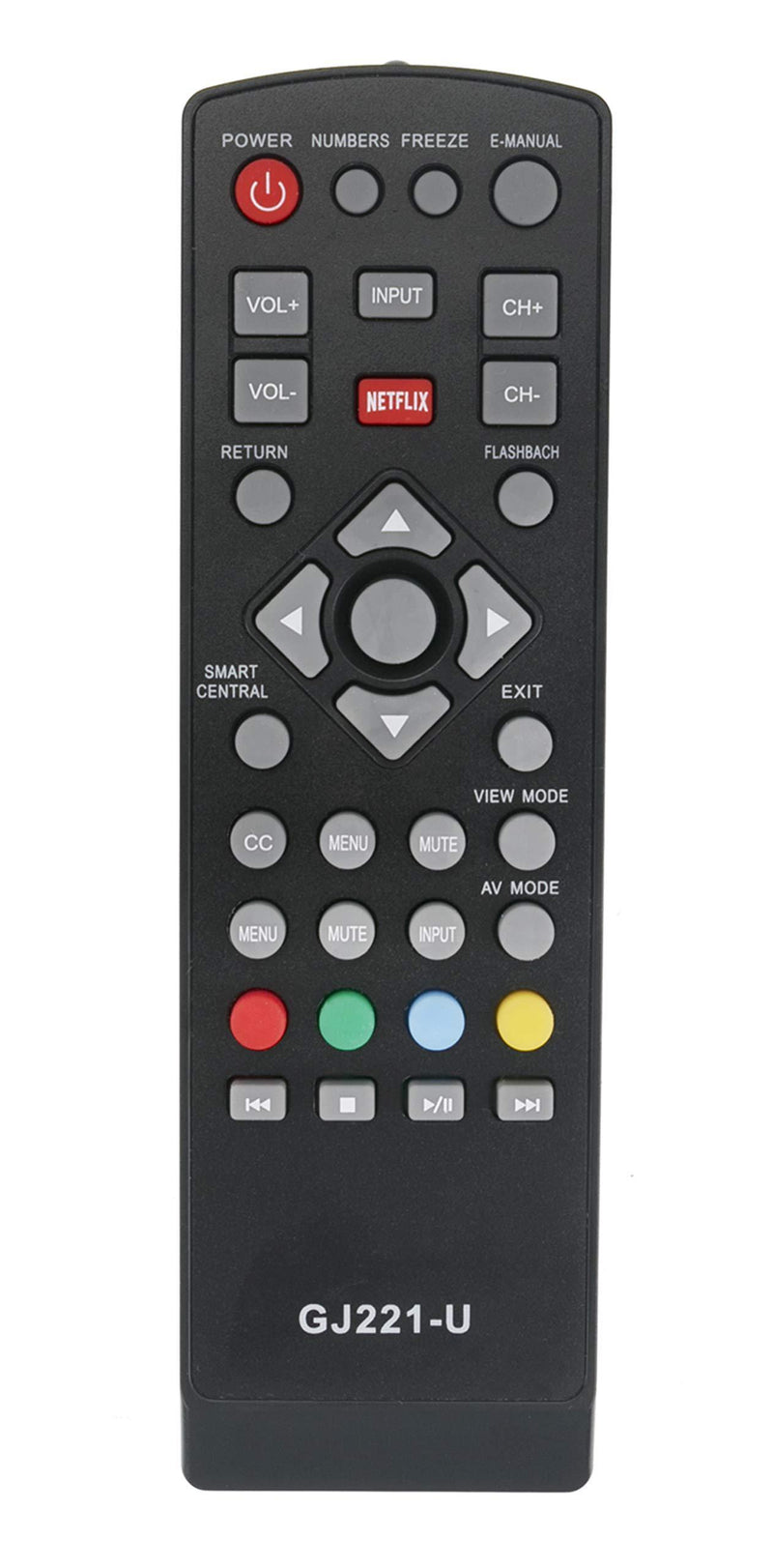 New GJ221-U Replaced Remote fit for Sharp Smart TV LC-43UB30U LC43UB30U LC-50UB30U LC50UB30U LC-55UB30U LC55UB30U LC-65UB30U LC65UB30U