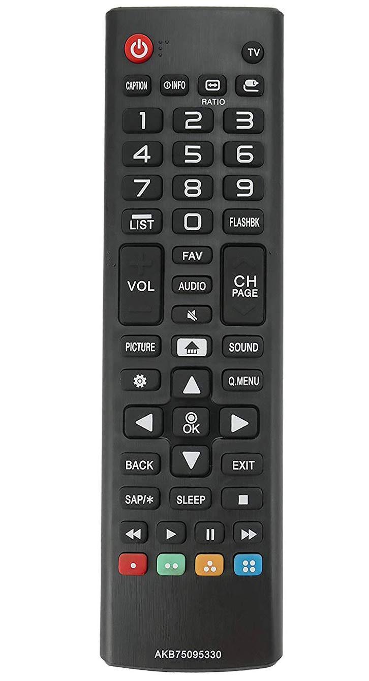 ALLIMITY AKB75095330 Replaced Remote Control Fit for LG Smart LED HDTV 28LJ400B 28LJ400B-PU 28LJ430B-PU 28MT42DF 28MT42DF-PU 32LJ500B 32LJ500-UB 43LJ5000 43LJ500M 43LJ500M-UB 43LJ5000-UB