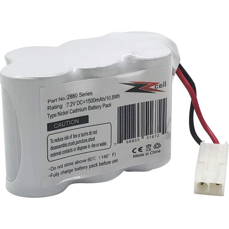 ZZcell Battery Compatible for Bissell 2880 Series Perfect Sweep Turbo Cordless Carpet & Floor Sweeper Vacuum Models 2880, 2880A, 2880B, 2880C, 2880D, 2880K, 2880Q, 2880T, 2880W, 28801, 28802, 28806
