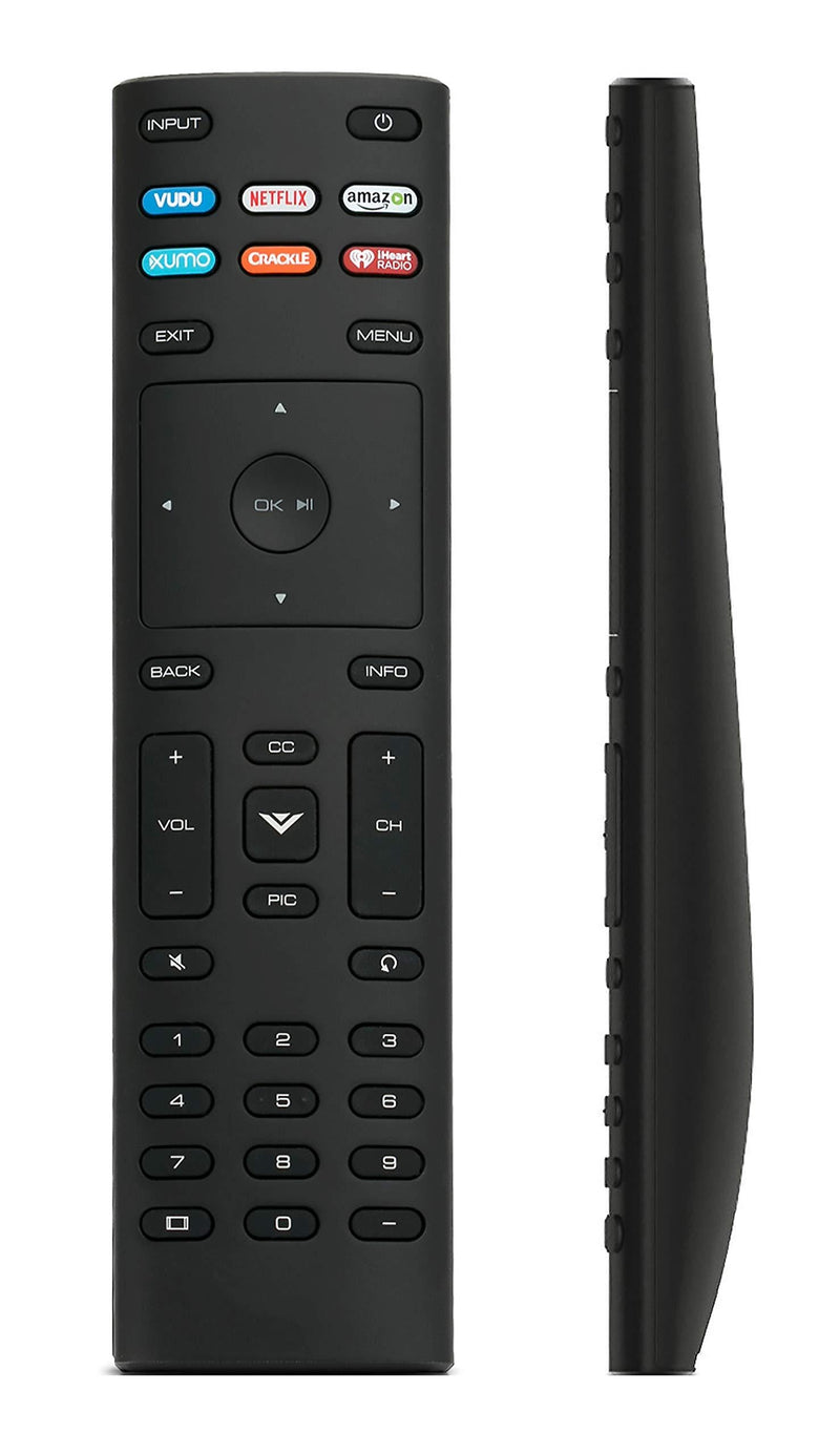 AULCMEET Replacement Remote Control Compatible with VIZIO TV XRT136 D32h-F4 D43fx-F4 D65x-G4 PQ65-F1 D55x-G1 D32h-F0 D43-F1 D50-F1 D55-F2 D60-F3 D65-F1 D70-F3 D24h-G9 D40f-G9 D50x-G9 V505-G9 D24f-F1