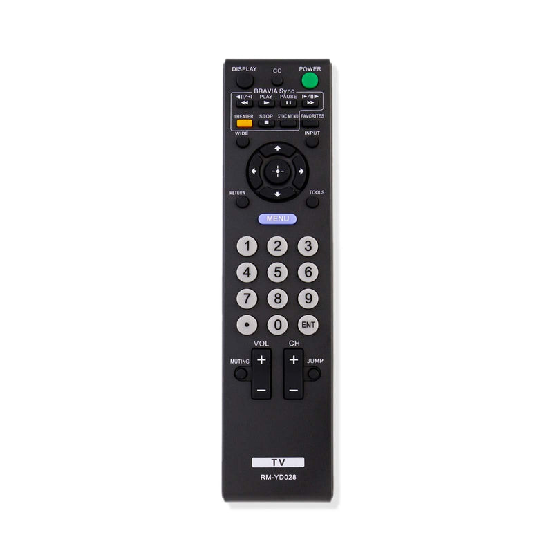 New RM-YD028 Replaced Remote Control Fit for Sony KDL-KDL-32L5000 KDL-32S5100 KDL-40V5100 KDL-46S5100 KDL-46V5100 KDL-46VL150 KDL-52S5100 KDL-52V5100 Bravia TV