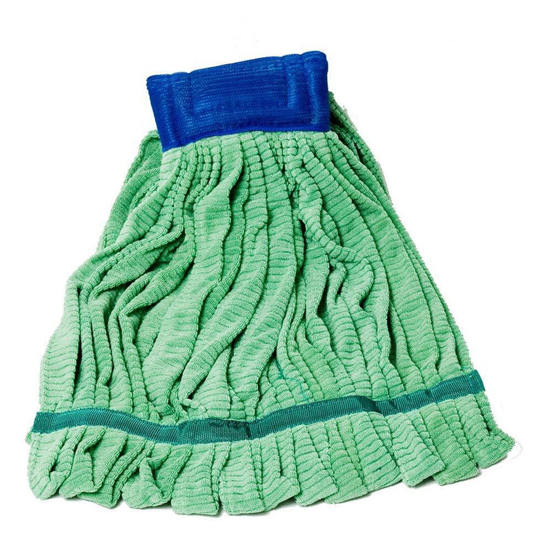 Arkwright Microfiber Tube Mop Head (14 Oz, 1 Pack), Highly Absorbent, Quick Drying, Ideal for Home, Commercial, and Industrial Use (Green) Green 14 Oz.