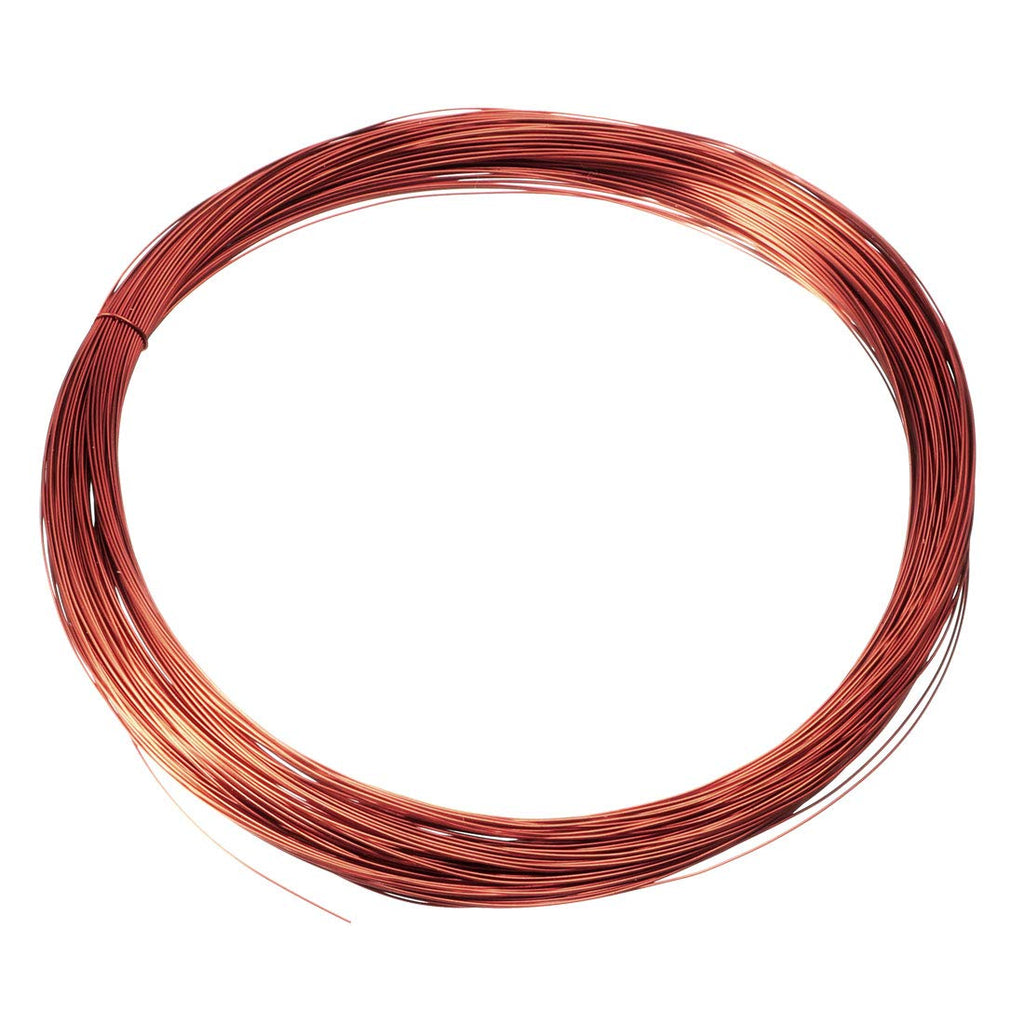 uxcell 0.33mm Dia Magnet Wire Enameled Copper Wire Winding Coil 66ft Length Widely Used for Transformers Inductors