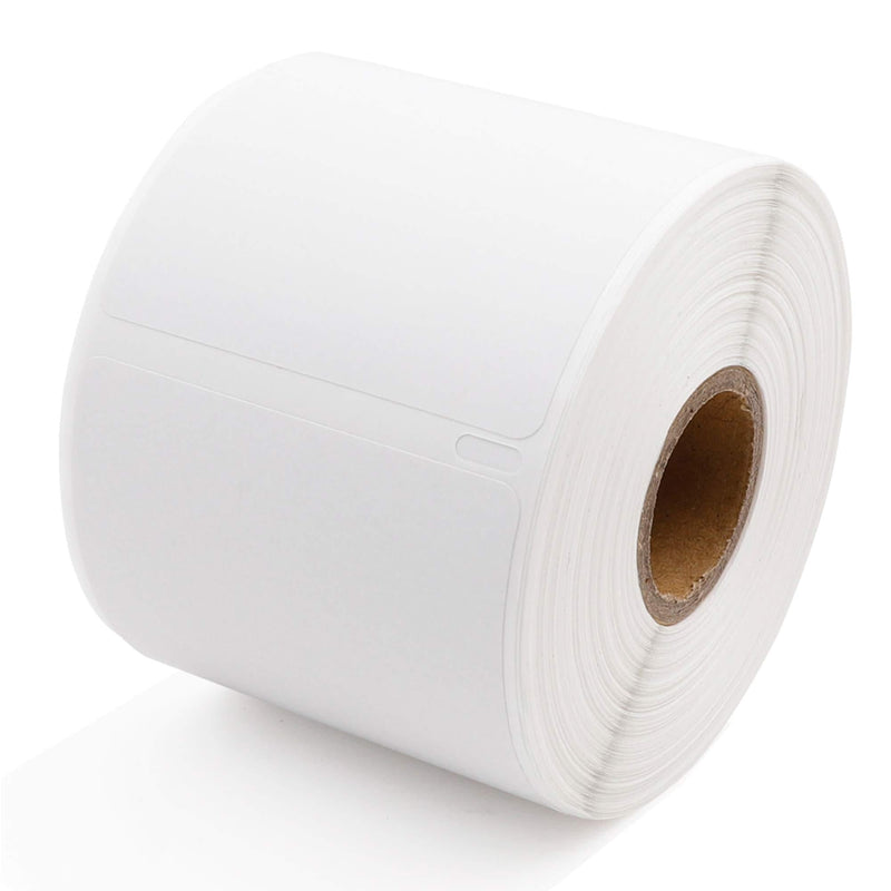 Label KINGDOM Compatible Paper Roll Replacement for Dymo 30256 Standard Large Shipping Labels 2-5/16'' x 4'' LW White Labels for LabelWriter 450 Twin Turbo Duo (59 mm x 102 mm, 300/Roll, 1 Roll) 2-5/16'' x 4''