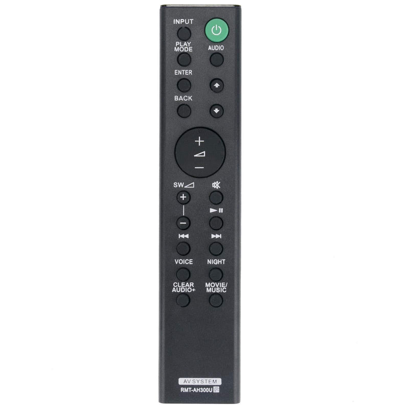ALLIMITY RMT-AH300U Remote Control Replacement for Sony Sound Bar HTCT290 HT-CT290 HTCT291 HT-CT291 RMTAH300U SA-CT290 SA-CT291