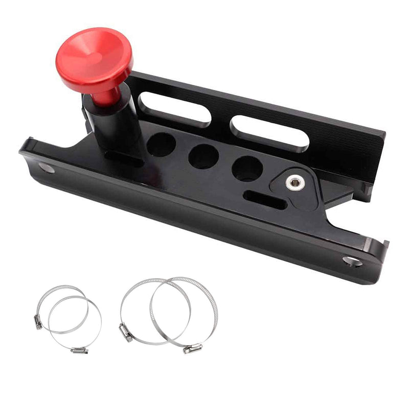 MFC Aluminum Fire Extinguisher Mount Kit Compatible with For Jeep Wrangler TJ JK JKU JL UTV Polaris RZR Ranger,Aluminum