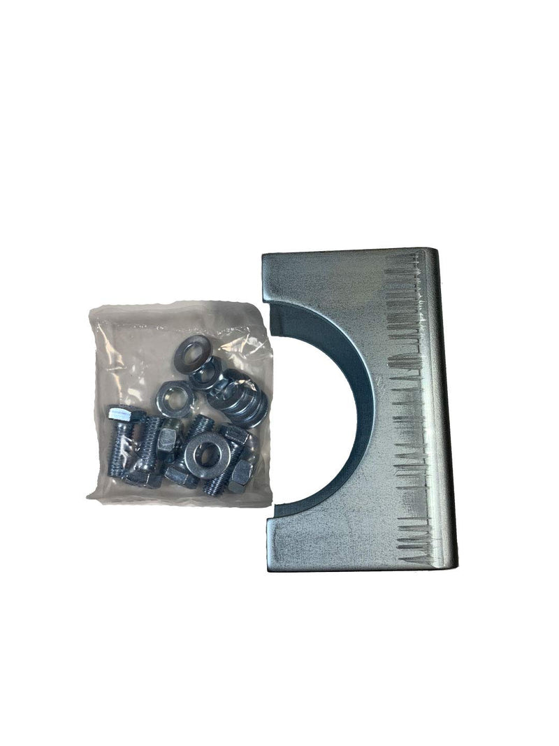 Ghost Controls AX3R Round Post Adapter Brackets to Adapt to 3 inch Round Steel Posts for Automatic Gate Opener Systems 1. AX3R