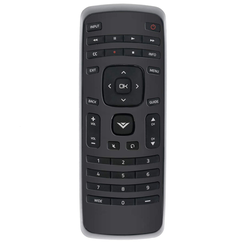 AULCMEET XRT010 Remote Control Compatible with VIZIO TV E370-A0 E390-A1 E390-B0 E400-B2 E480-B2 D39H-C0 D39HN-D0 D43-C1 E320-A0 E320-B2 E420-A0 E320-A1 E420-B1 E461-A1 E470-A0 E471VLE-B D39HC0