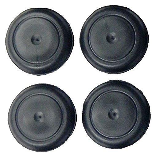(Pack of 04) BPFE-39 MM (1-1/2â€) Rubber Ergonomic Caplugs w/Flush Type Heads. Fits Hole Size 1.516-1.575"- Metal Thickness .031-.079" Sheet Metal Applications | by SBD