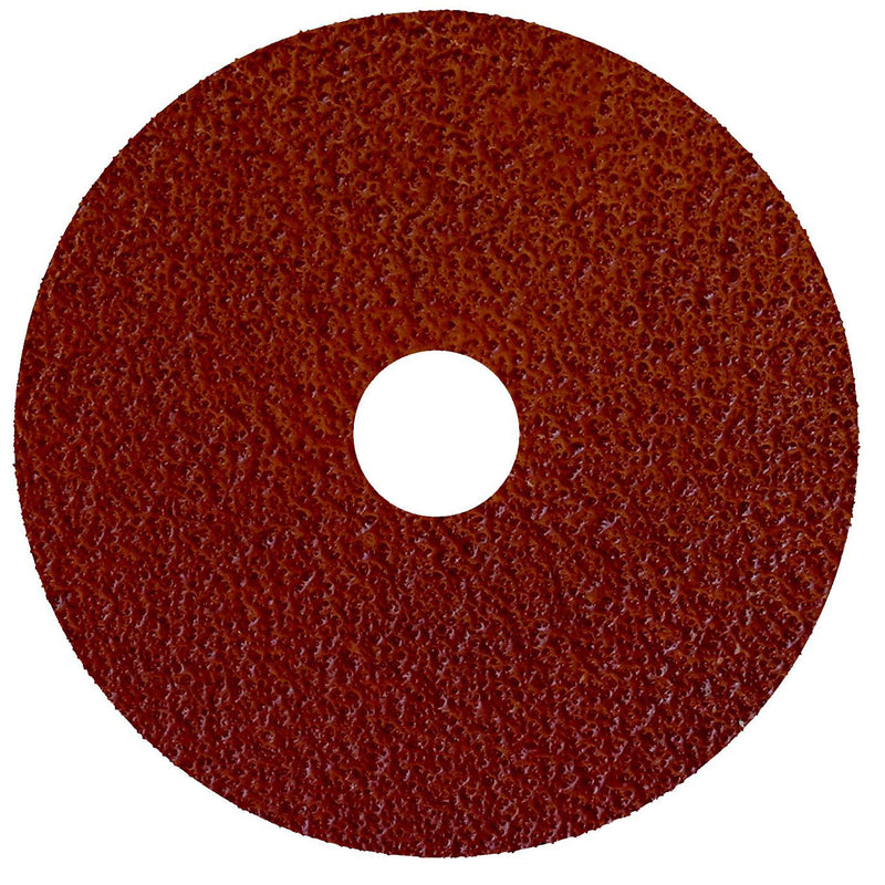 Weiler 60401 Tiger Aluminum Resin Fiber Sanding & Grinding Disc, 4-1/2" Diameter, 36 Grit, 7/8" Arbor Hole (Pack of 25)