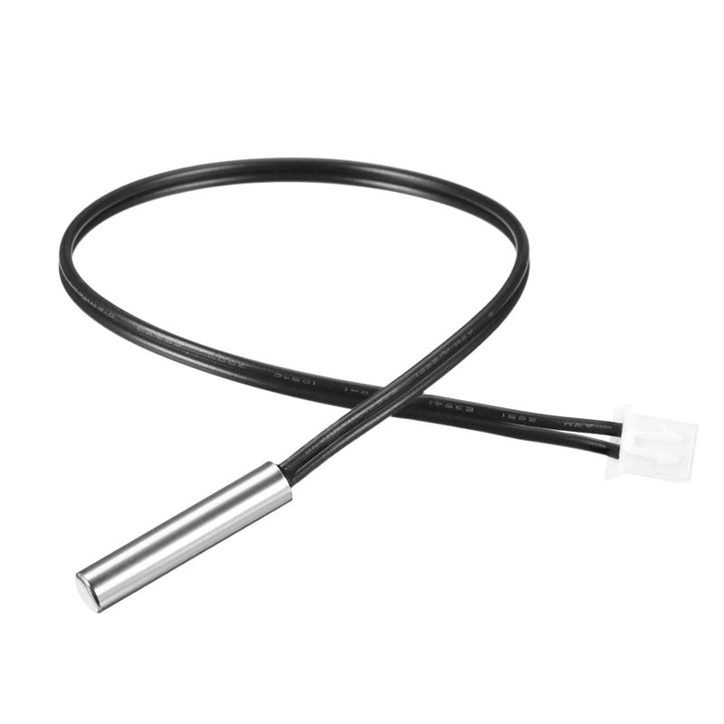 uxcell 200K NTC Thermistor Probe 11.8 Inch Stainless Steel Sensitive Temperature Temp Sensor for Air Conditioner