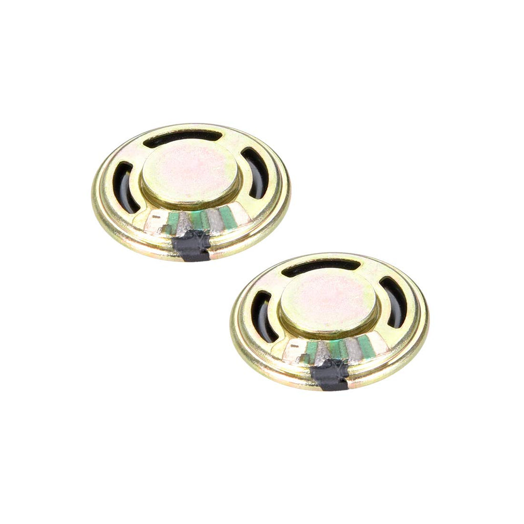 uxcell 0.5W 8 Ohm DIY Speaker 23mm Round Shape Replacement Loudspeaker 2pcs