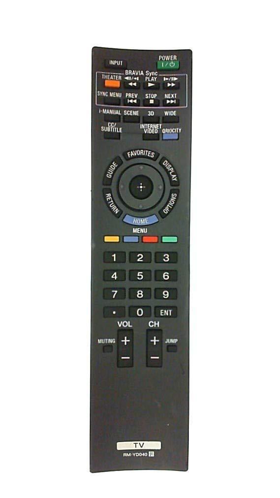 RM-YD040 Remote Control Replaced for Sony TV KDL-46HX800 KDL-40HX800 KDL-55HX800 KDL55HX729 KDL65HX729 KDL32EX500
