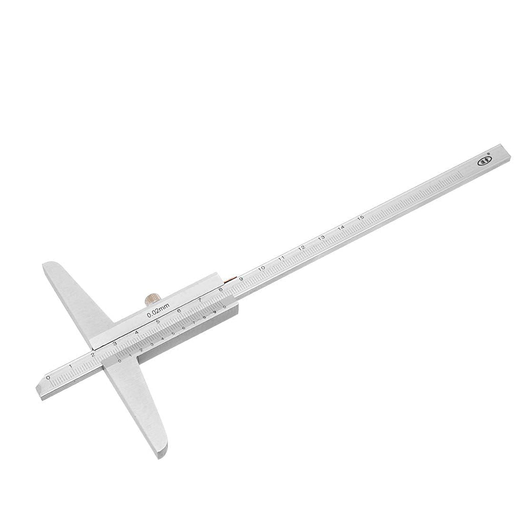 uxcell 0-150mm Depth Vernier Caliper Micrometer Gauge Measuring Tool 0.02mm Resolution