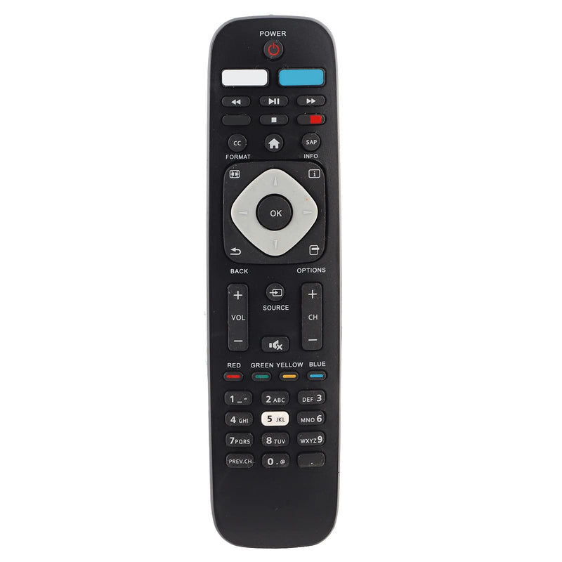 Replacement 4K UHD TV Remote Control for Philips 32PFL4902/F7 / 32PFL4902/F7B / 40PFL4901/F7 / 40PFL4901/F7B / 43PFL4901/F7 / 43PFL4901/F7B