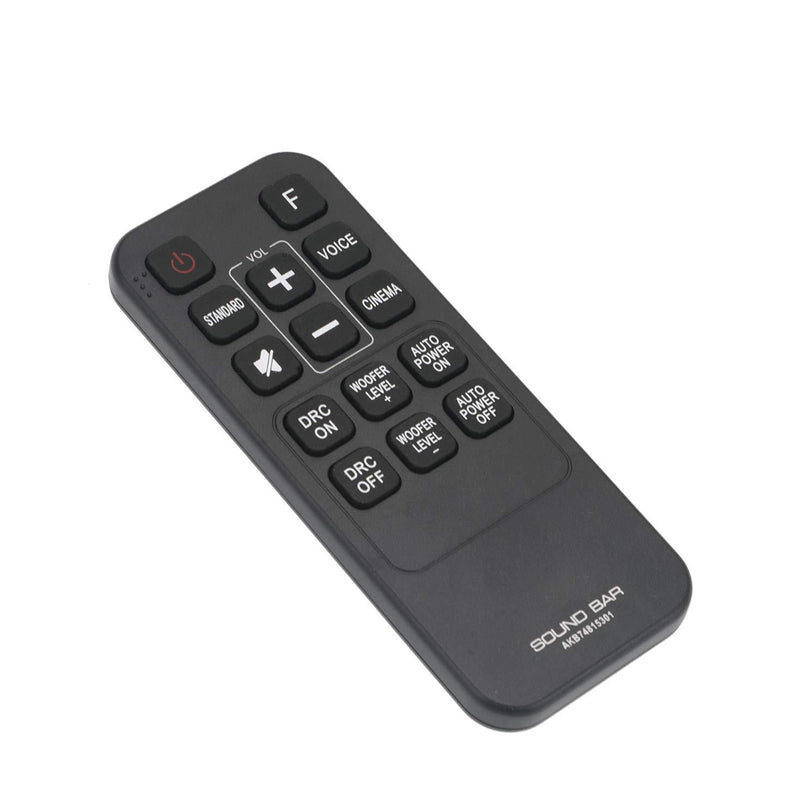 AKB74815301 Replacement Remote Control Compatible with LG Soundbar System LAS160B LAS260B LAS454B LAS465B SH3K SPH4B-W LASC27