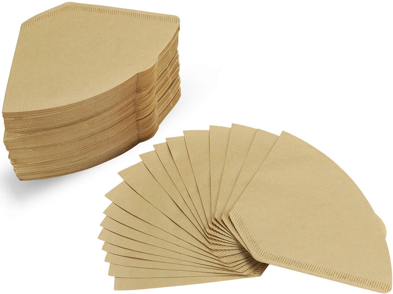 #4 Cone Coffee Filters (Natural Unbleached, 300) Natural Unbleached