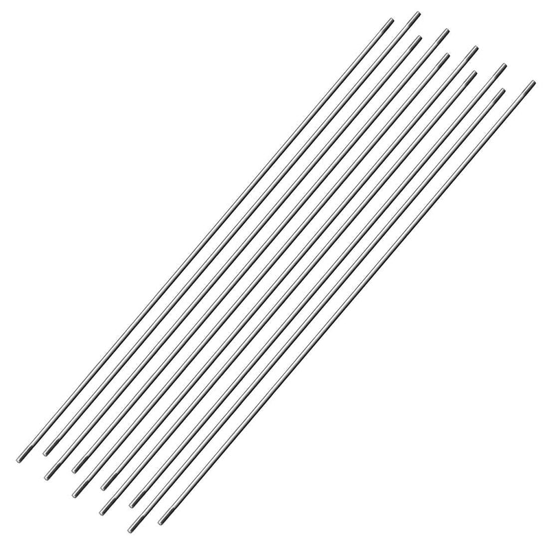 uxcell M3x300mm Pushrod Connector Stainless Steel Rod Linkage,for RC Boat,Car,Airplane,Helicopter,10pcs
