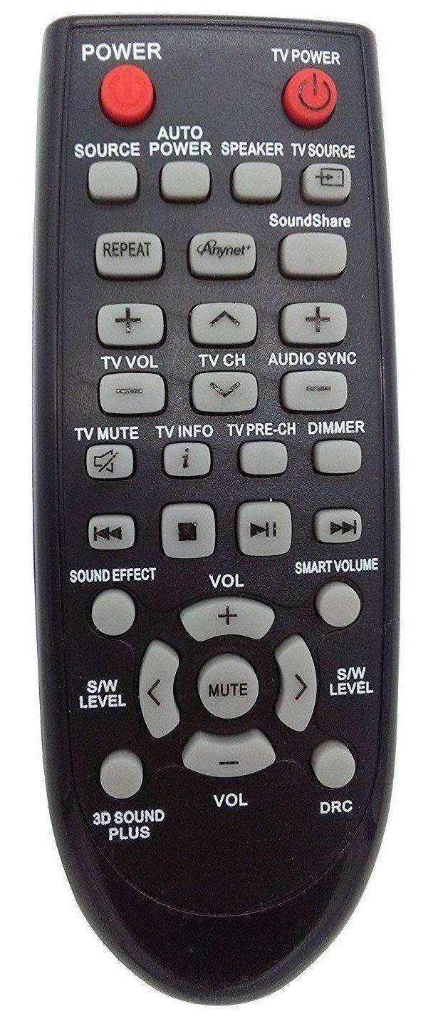 New Replacement Remote Control for Samsung HW-F450/ZA HW-F450 PS-WF450 HW-F355 Soundbar