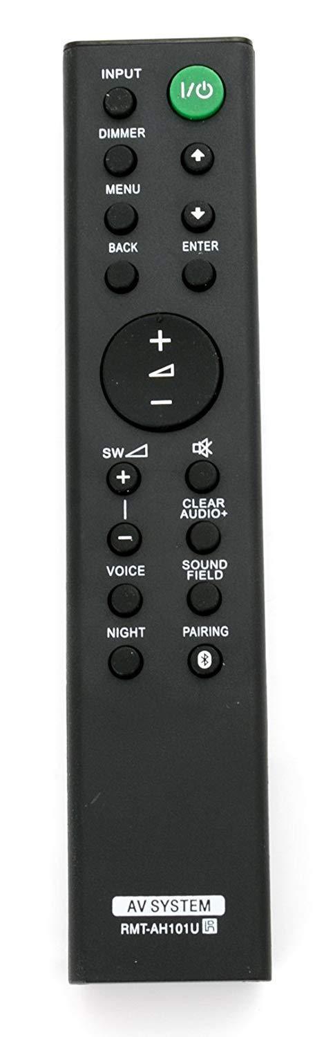 RMT-AH101U Soundbar Remote Control Replaced for Sony Sound Bar RMT-AH101U HT-CT380 HT-CT780 HT-CT381 SA-WCT180 Audio Sound Bar Base AV System