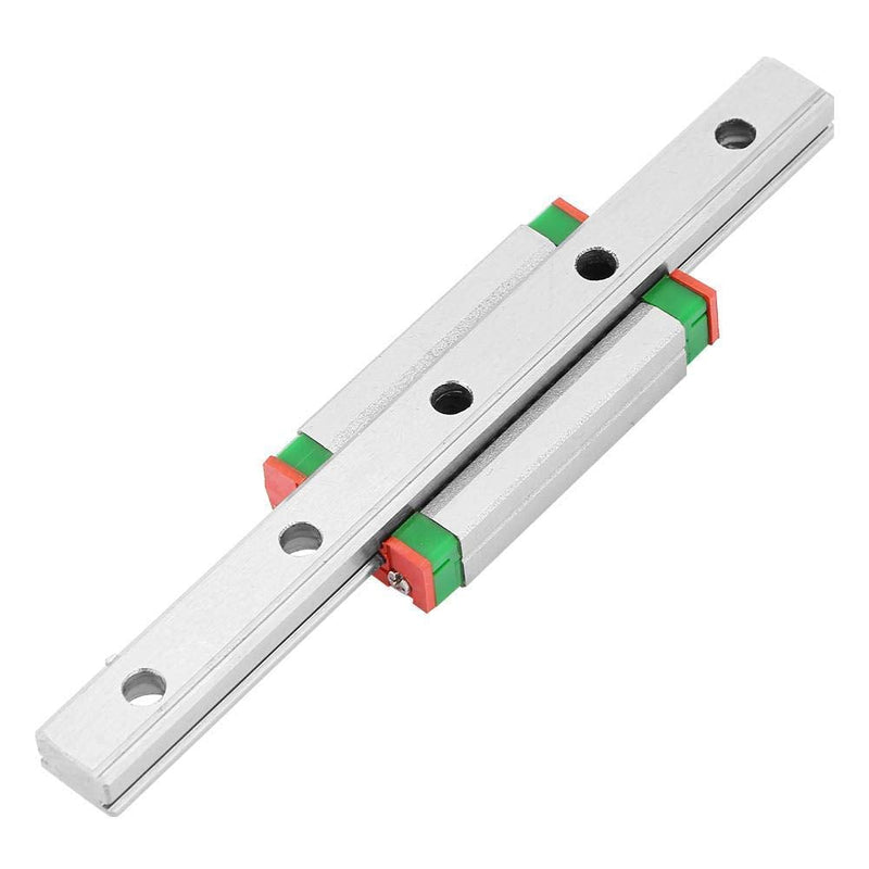 100mm MGN9H Miniature Bearing Steel Linear Motion Guide Rail 9mm Width + Slide Block for Automatic Equipment, Precision Measuring Equipment