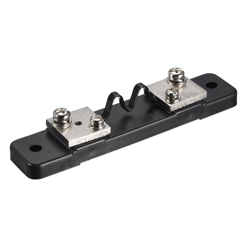 uxcell Shunt Resistor 10A 75mV for DC Current Ammeter Analog Panel Meter External FL-2 Shunt Divider