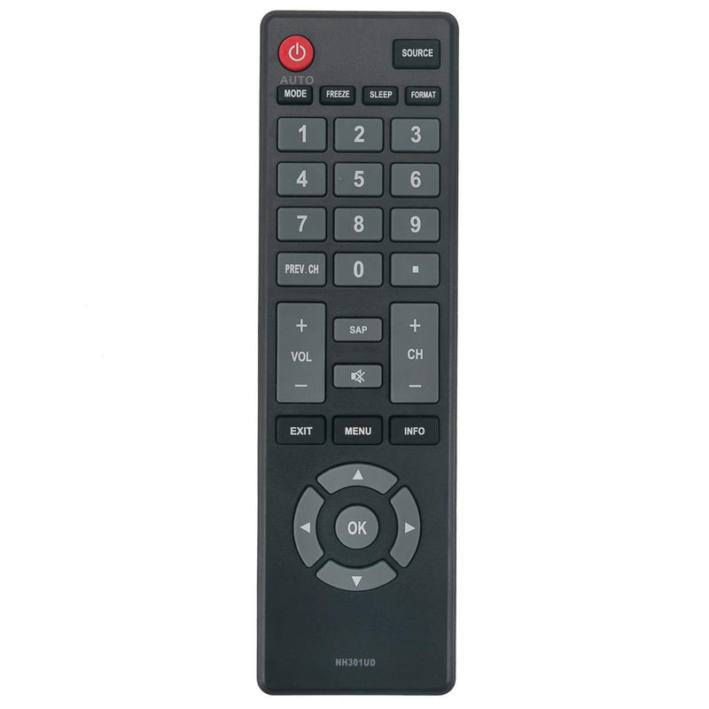 NH301UD Replacement Remote Control Applicable for Emerson LCD TV LE190EM3 LE220EM3 LE260EM3 LE320EM3 LC391EM3 LC501EM3