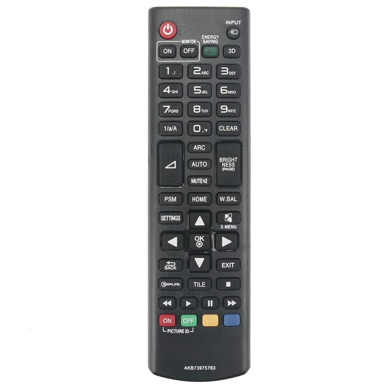 AKB73975763 Replacement Remote Applicable for LG TV 42LS55A-5B 32LS53A-5B 47LS55A-5B 55LS55A-5B 42LS53A-5B 47LS53A-5B 55LS53A-5B 65LS53A-5B 32SM5B 55SM5B 65SM5KB 49SM5B 49LS75A 49MS75A 55XF2B 98LS95A