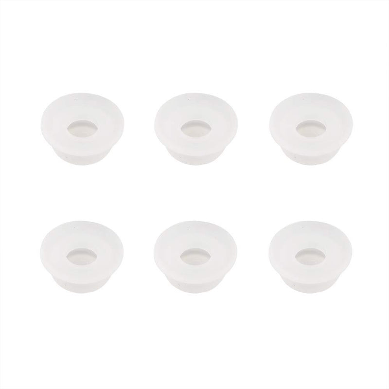 Alamic Replacement Float Valve Gaskets for Instant Pot Duo, Duo Plus, Ultra, LUX 3, 8 Qt, Pressure Cooker Float Sealing Caps - 6 Pack