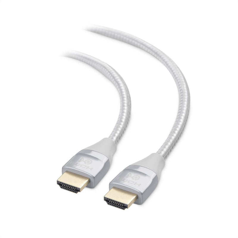 Cable Matters Premium Braided 48Gbps Ultra HD 8K HDMI Cable with HDR for PS5, Xbox Series X/S, RTX3080 / 3090, RX 6800/6900, Apple TV, and More - 2m, 6.6 Feet 6.6 ft