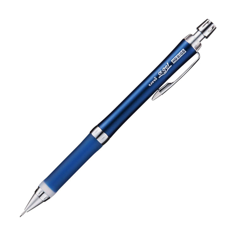 uni Alpha-Gel Slim 0.5mm Mechanical Pencil with Firm Grip, Navy (M5809GG1P.9)