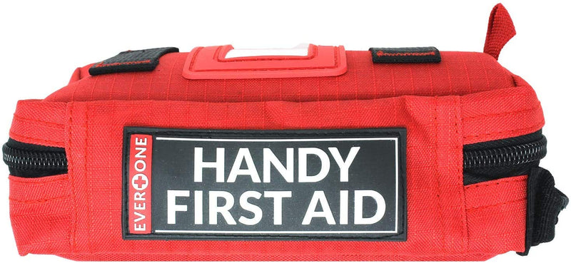 EverOne Handy 50 Piece First Aid Kit, Red