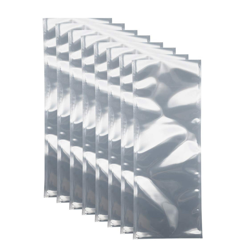 uxcell Antistatic Shield Shielding Bag, Flat Open Top Anti Static Bag for Electronic Devices, 5x12 inch(120x310mm), 50 PCS