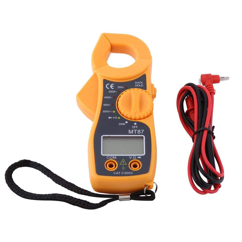 TOPINCN Digital Clamp Multimeter AC DC Voltmeter Ammeter Ohmmeter Volt Tester LCD Meter Pocket Digital Multi Tester