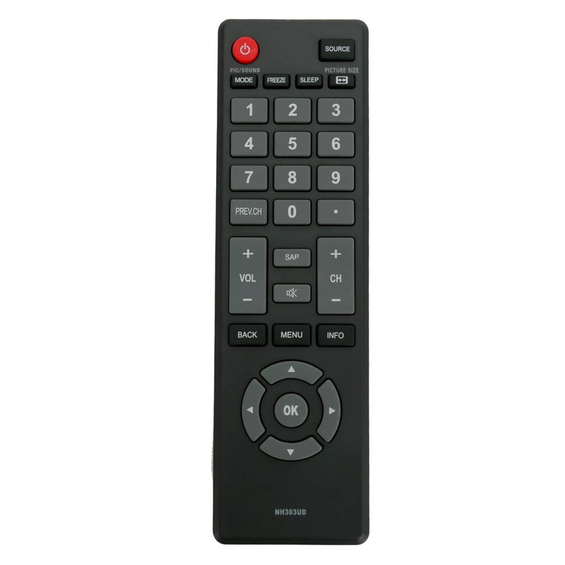 New NH303UD Replace Remote Control fit for Emerson LCD TV HDTV LE240EM4 LE290EM4 LE290EM4F LE320EM4 LE391EM4 LF280EM5 LF320EM4 LF320EM4A LF320EM4F LF320EM5F LF320EM5S LF391EM4 LF391EM4A LF391EM4F
