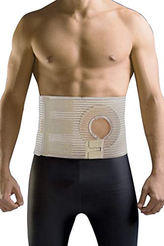 Uriel Abdominal Ostomy Belt for Post-Operative Care After Colostomy Ileostomy Surgery (M) Medium (Pack of 1)