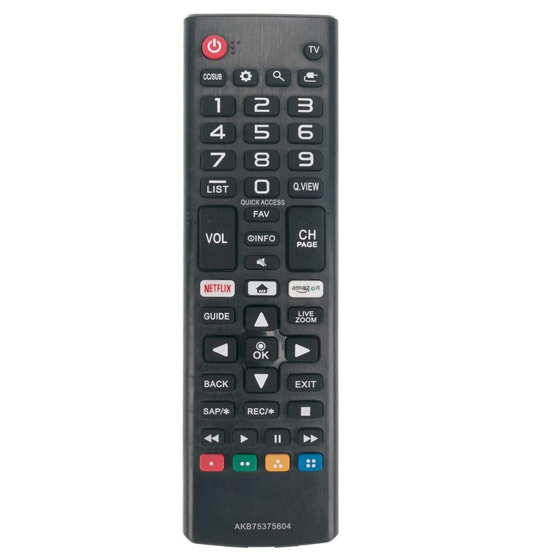 AKB75375604 Replace Remote Applicable for LG TV 55SK9500PUA 65SK8550PUA 75SK8070PUA 75SK8050PUA 75SK8070AUB 65SK8000PUA 65UK7700PUD 55UK7700AUB 55UK7700PUD 55UK7500PUA 86UK6570PUB 86UK6570AUA