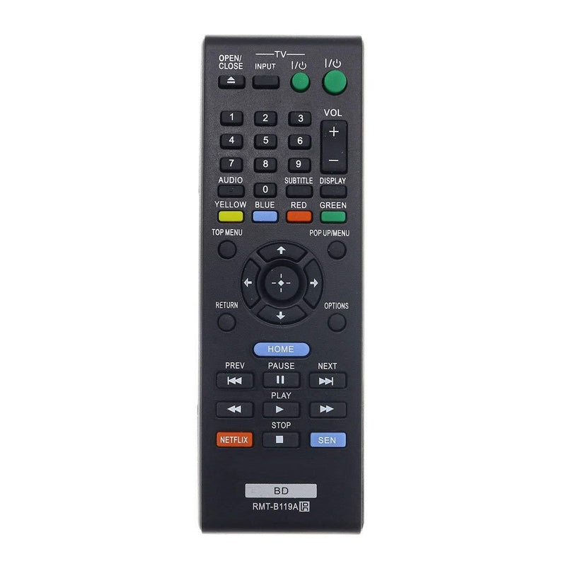 Elekpia RMT-B119A Replacement Blu-ray Remote Control for Sony BD Bluray Player (RMTB119A)