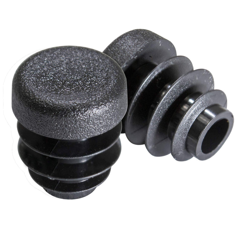 Prescott Plastics 1/2 Inch Round Plastic Plug, Pipe Tubing End Cap, Durable Chair Glide (50) 50