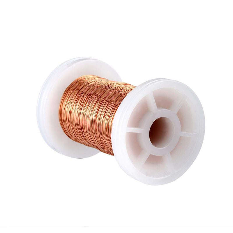 BNTECHGO 32 AWG Magnet Wire - Enameled Copper Wire - Enameled Magnet Winding Wire - 2 oz - 0.0078" Diameter 1 Spool Coil Natural Temperature Rating 155℃ Widely Used for Transformers Inductors 32 gauge enameled magnet wire 2 oz natural 2 oz