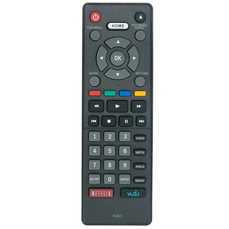 NC263UH NC263 Remote Control for FUNAI Blu-ray Disc DVD Player NB500FX4 NB620FX4 NB620FX4F RNB620FX4 RNB620FX4F
